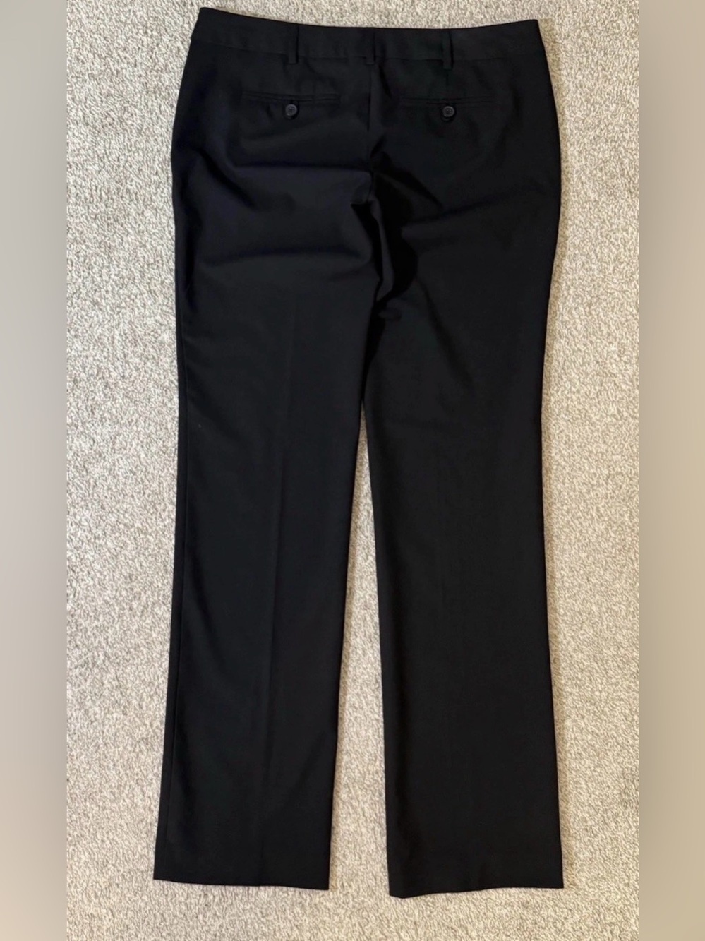 Y2K Victoria Secret Body By Victoria Kate Fit Sz 6T Flare Dress Pant Black 32x32 - Picture 2 of 5
